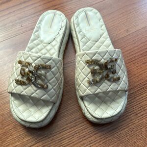 Sam Edelman women's slides....size 9 neutral color